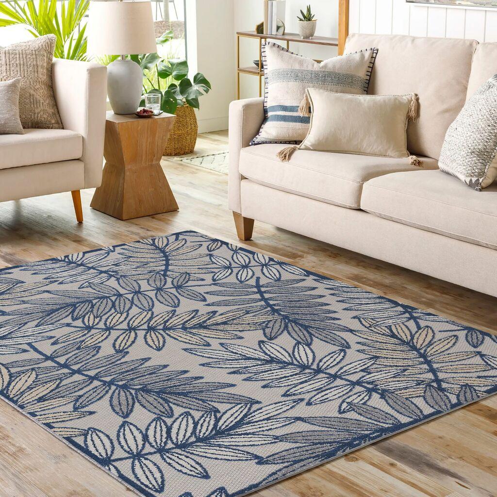 Conceptum Hypnose Tepih Woopamuk187, 180x280 cm, Teget-sivi