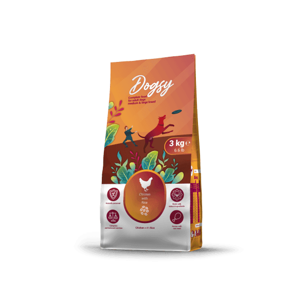 Craftia Dogsy Suva hrana za pse, sa piletinom i pirinčem, 3kg