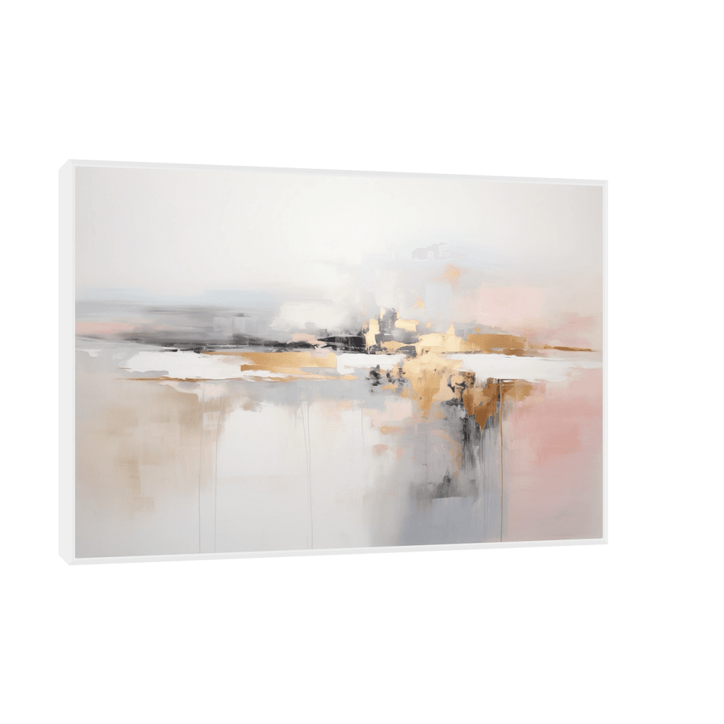 Canvas Slika na platnu Pogledi, 75x50 cm, Sa ramom, Bela