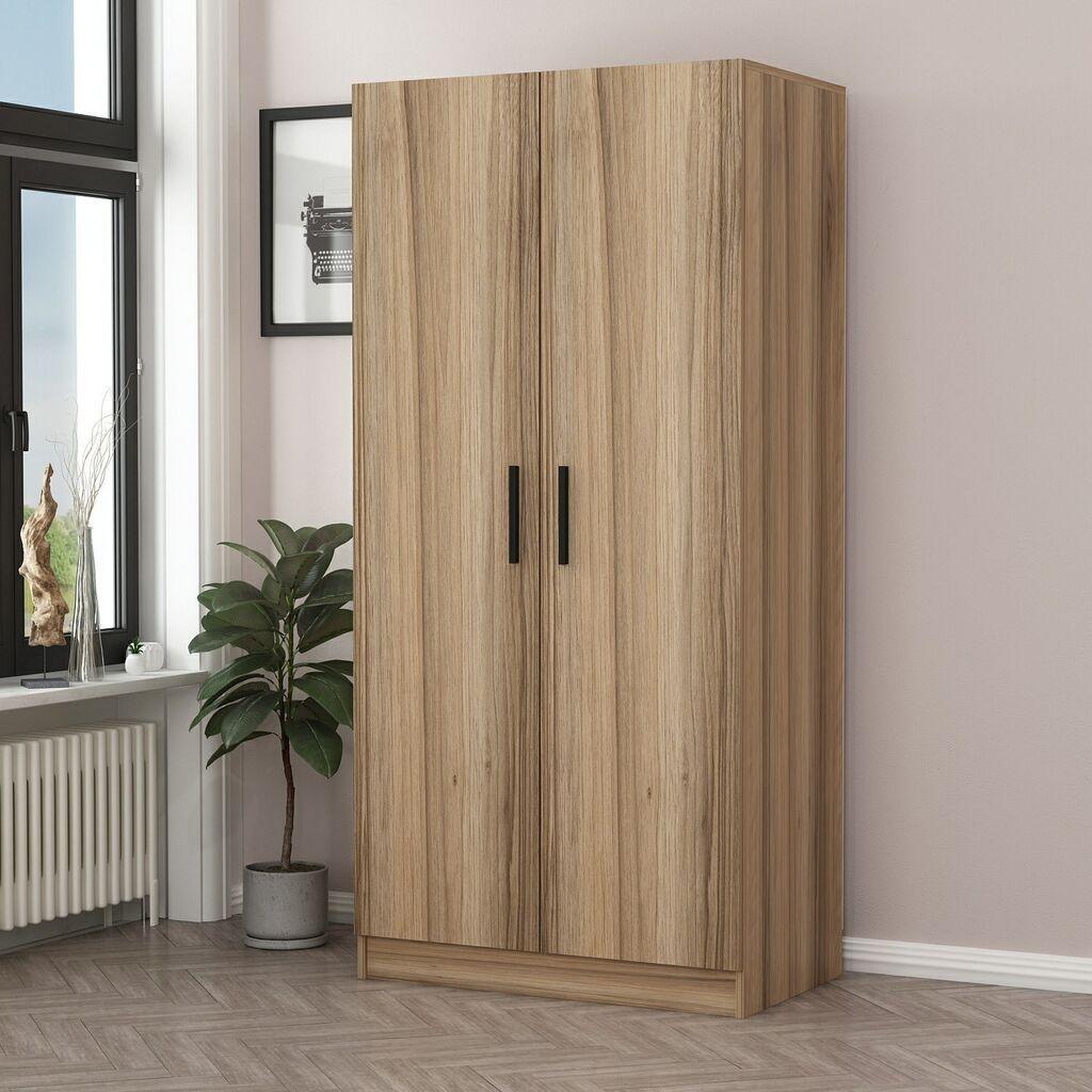 Hanah Home Garderober Kale-190, 90x190x52 cm, Braon