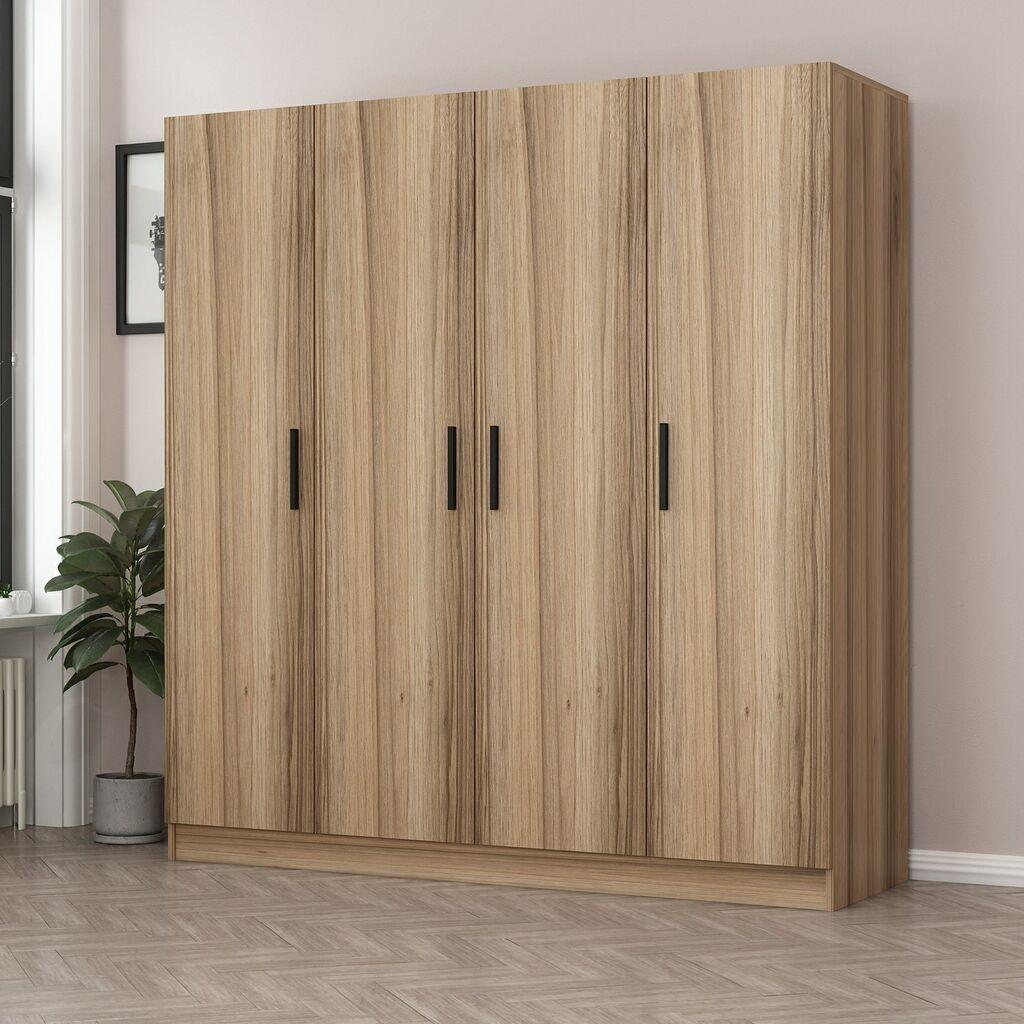 Hanah Home Garderober Kale-7498, 180x190x52 cm, Hrast