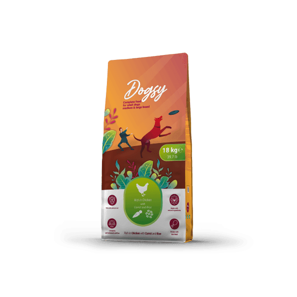 Craftia Dogsy Suva hrana za pse, sa piletinom, šargarepom i pirinčem, 18kg