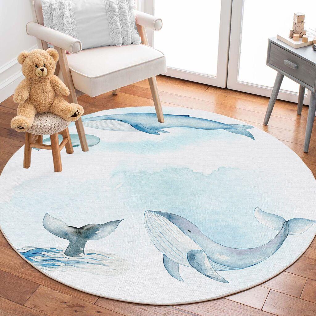 Conceptum Hypnose Tepih Woopamuk165, 160X160 cm, Svetloplavi