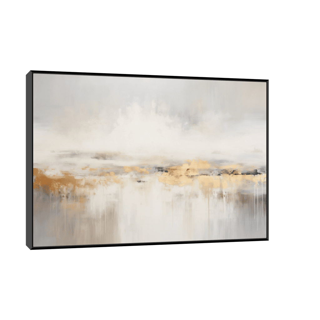 Canvas Slika na platnu Magalovito jutro, 45x30 cm, Sa ramom, Crna