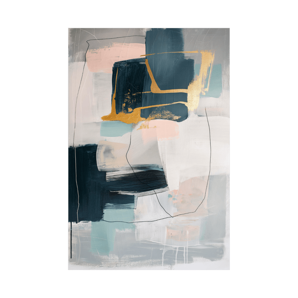 Canvas Slika na platnu Harmonija u koloritu, 40x60 cm