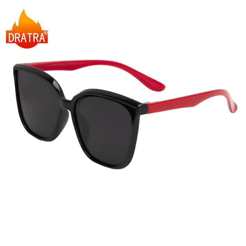 Dratra Unisex naočare za sunce, Crno-crvene