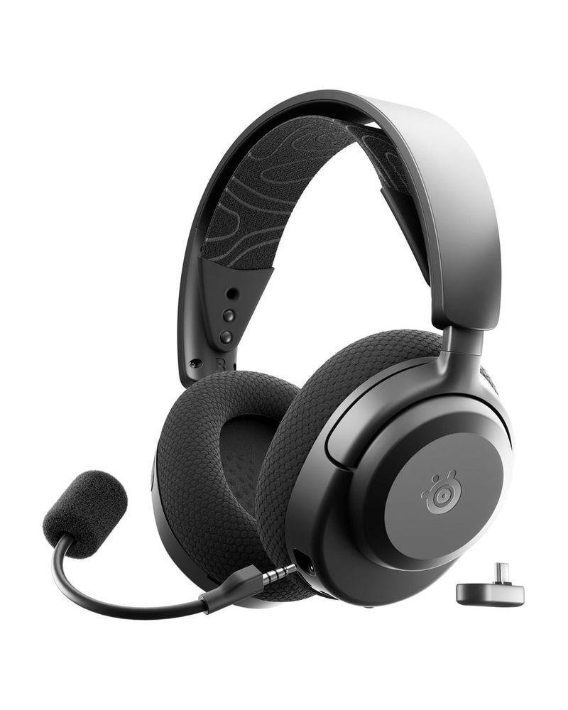 SteelSeries Gaming slušalice Arctis Nova 3P, Bežične, Bluetooth, Crne