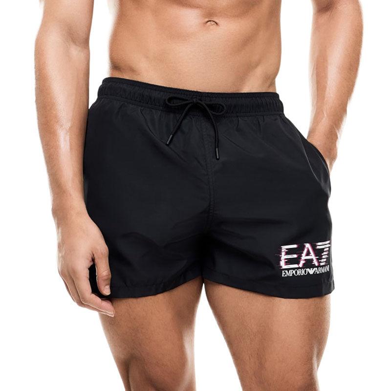 Muški kupaći šorc Emporio Armani, crni