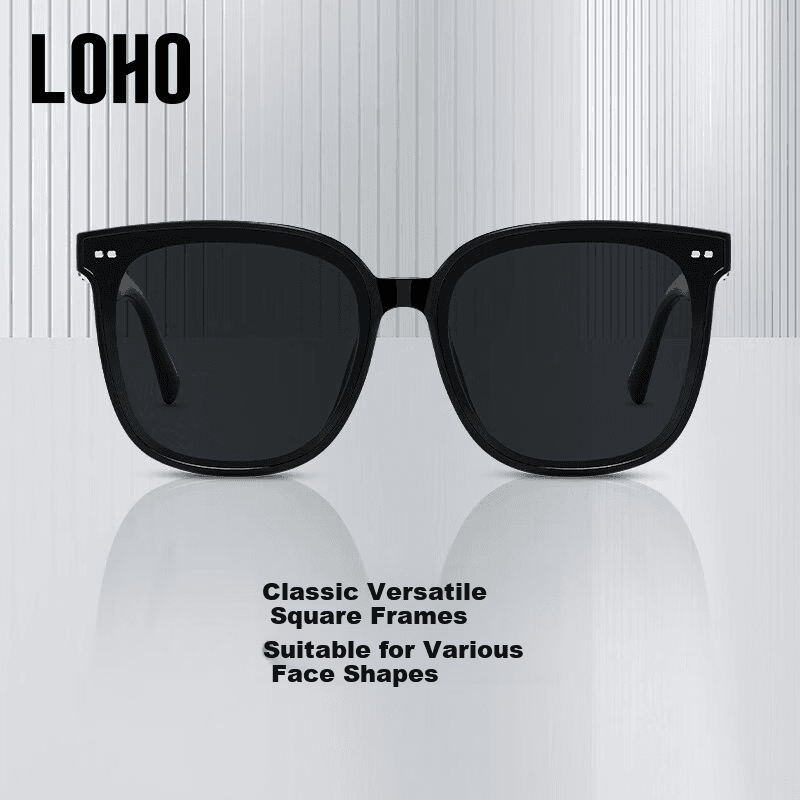 Loho Unisex naočare za sunce, Crne