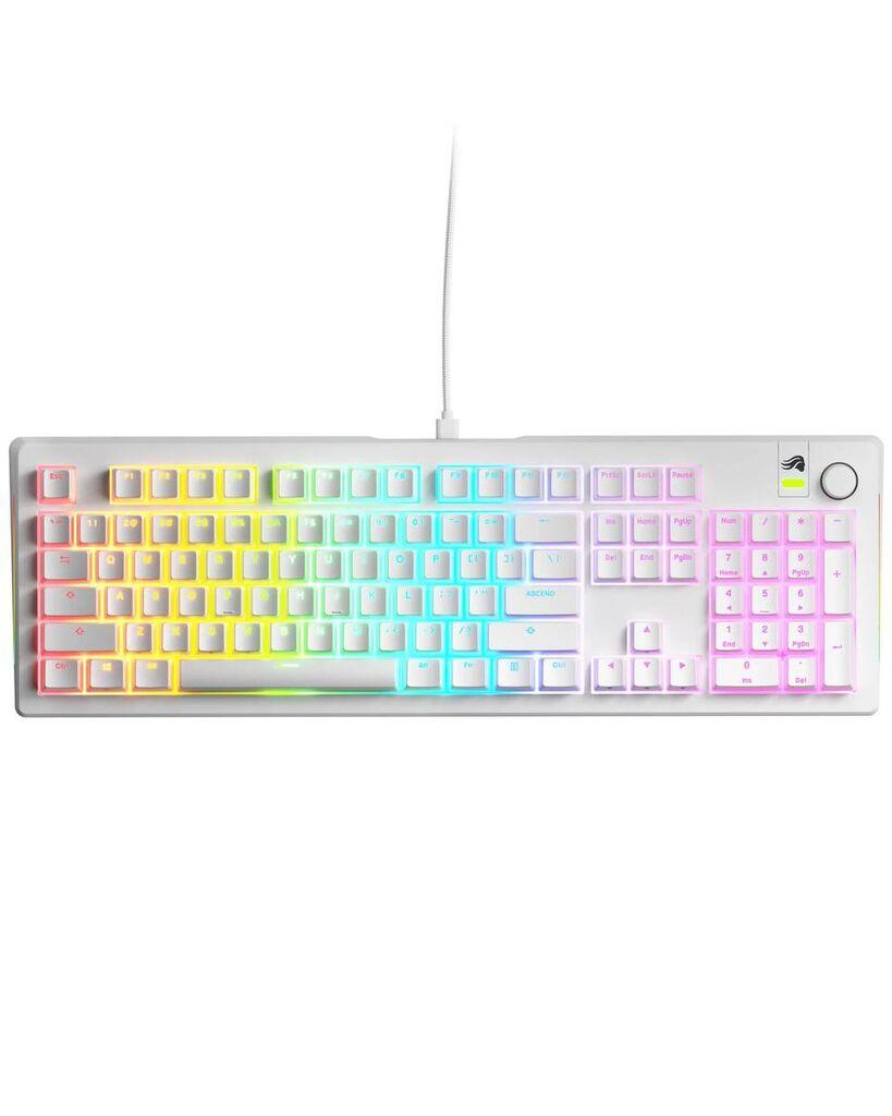 Glorious Gaming tastatura GMMK 3, Žična, Mehanička, 100%, Bela