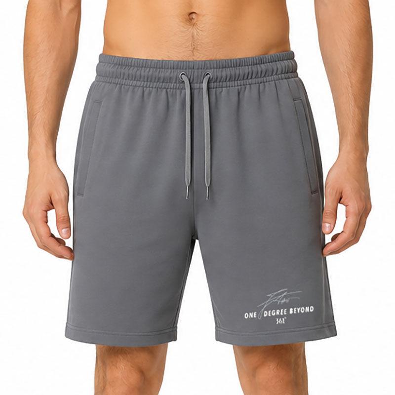 361 Degrees Muški šorc Knit Knee Shorts, Sivi