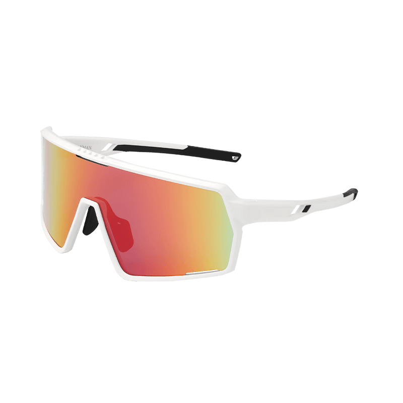 Caxman Unisex naočare za sunce, Bele