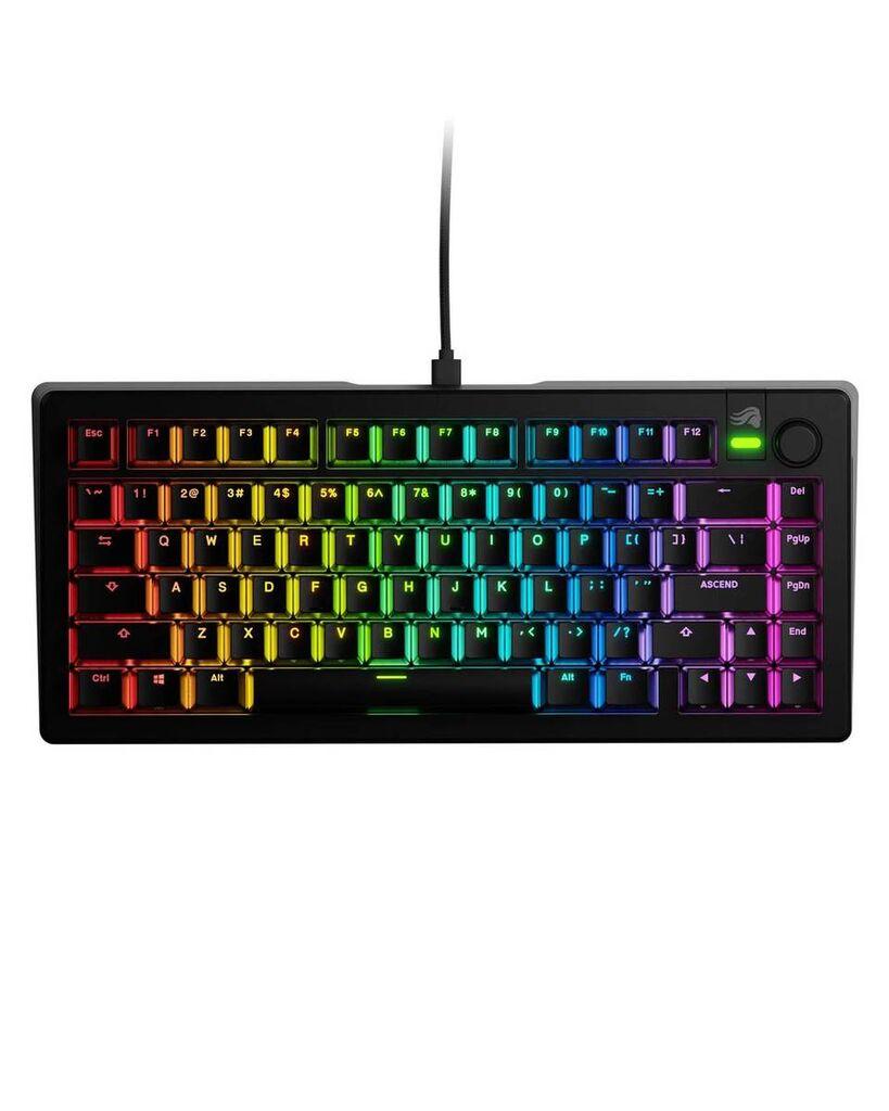 Glorious Gaming tastatura GMMK 3, Žična, Mehanička, 75%, Crna