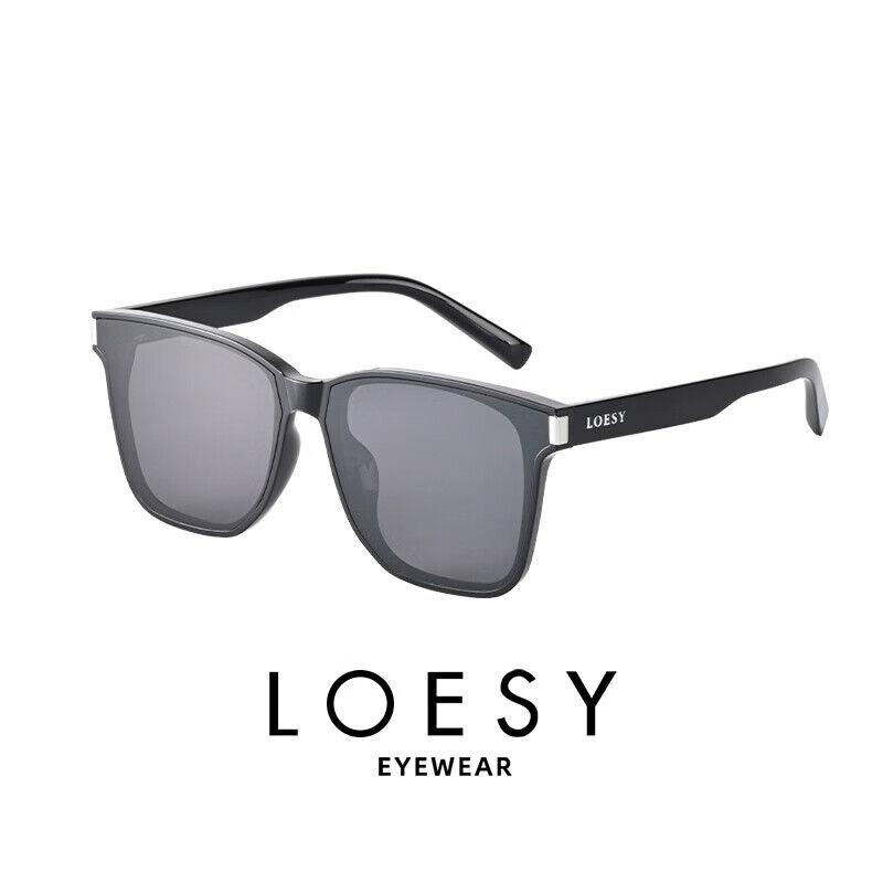 Loesy Unisex naočare za sunce, Crne