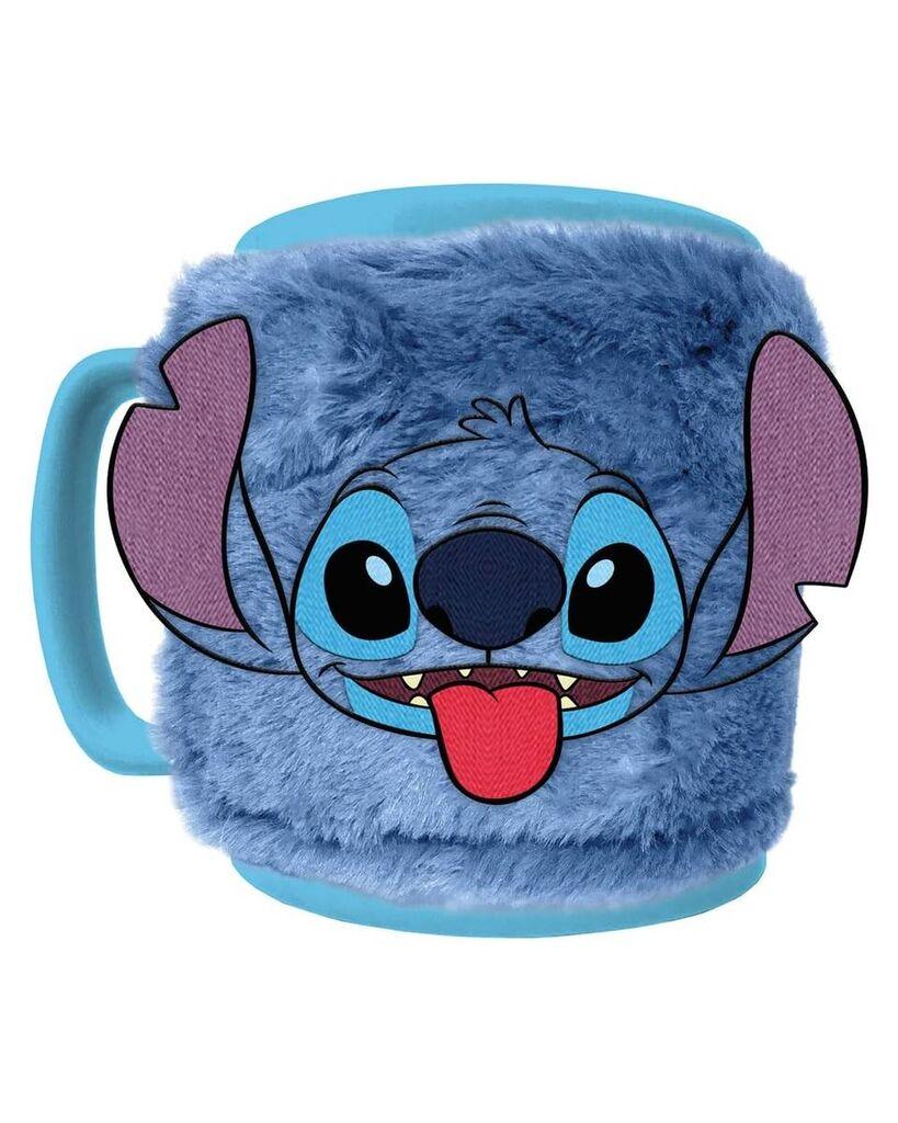 Pyramid Čupava šolja, Lilo & Stitch - Stitch Face - Fuzzy Mug, 350ml