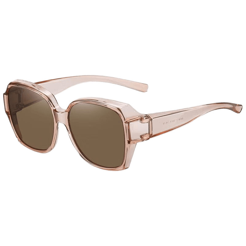 Baixiaoshe Unisex naočare za sunce, Providno-roze