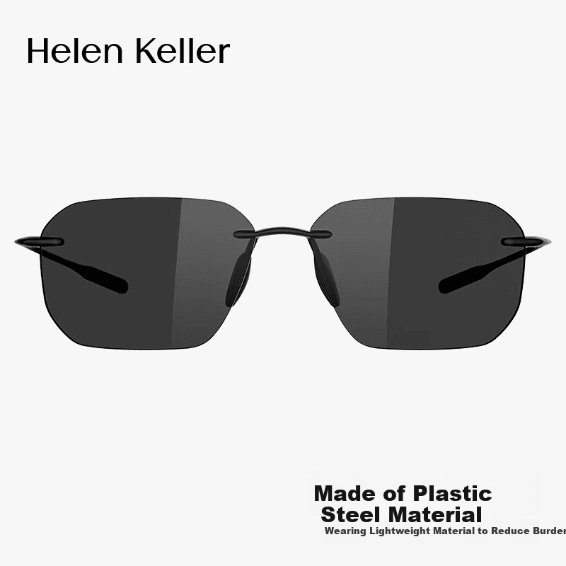Helen Keller Unisex naočare za sunce, Crne