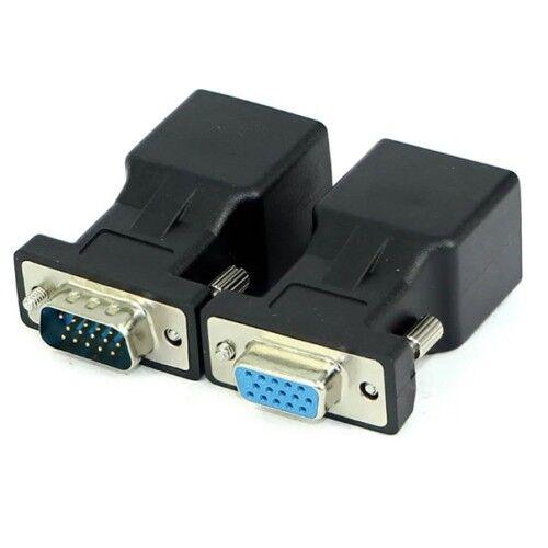 GMB VGA ekstender DEX-VGA-06, 30 m, Preko LAN kabla