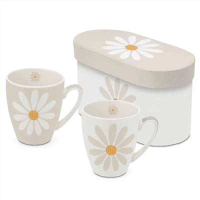 Set dve šolje Happy flower, 350 ml