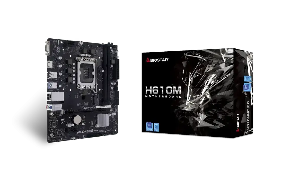 Biostar Matična ploča 1700 H610MHC 2.0 VGA, HDMI M.2