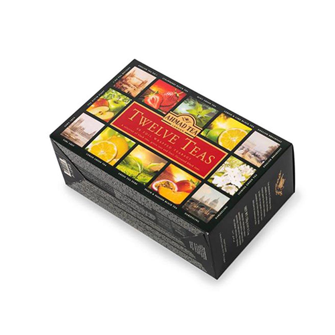 AHMAD TEA Čaj Twelve Teas Box, 5x12 kesica