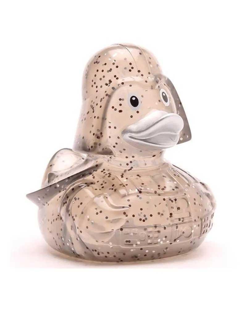 Lilalu patka - Gliter crna zvezda - gumena patka