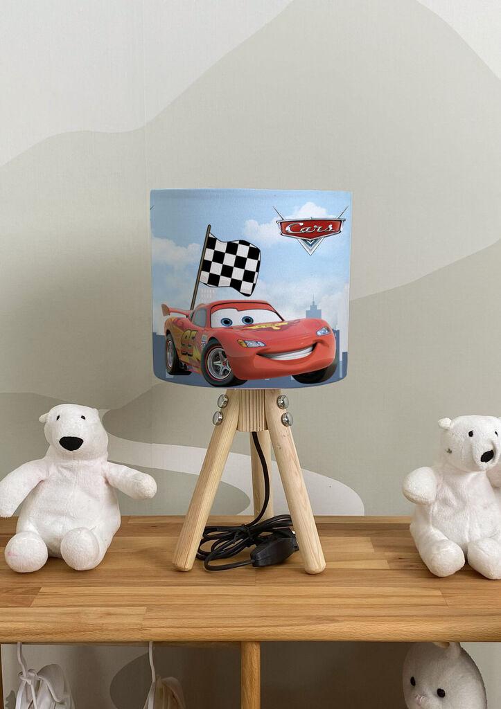 Bata i seka Dečija stona lampa Automobili, Šarena