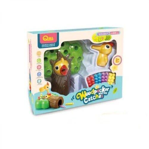 Edukativna igračka Detlić hvata crva