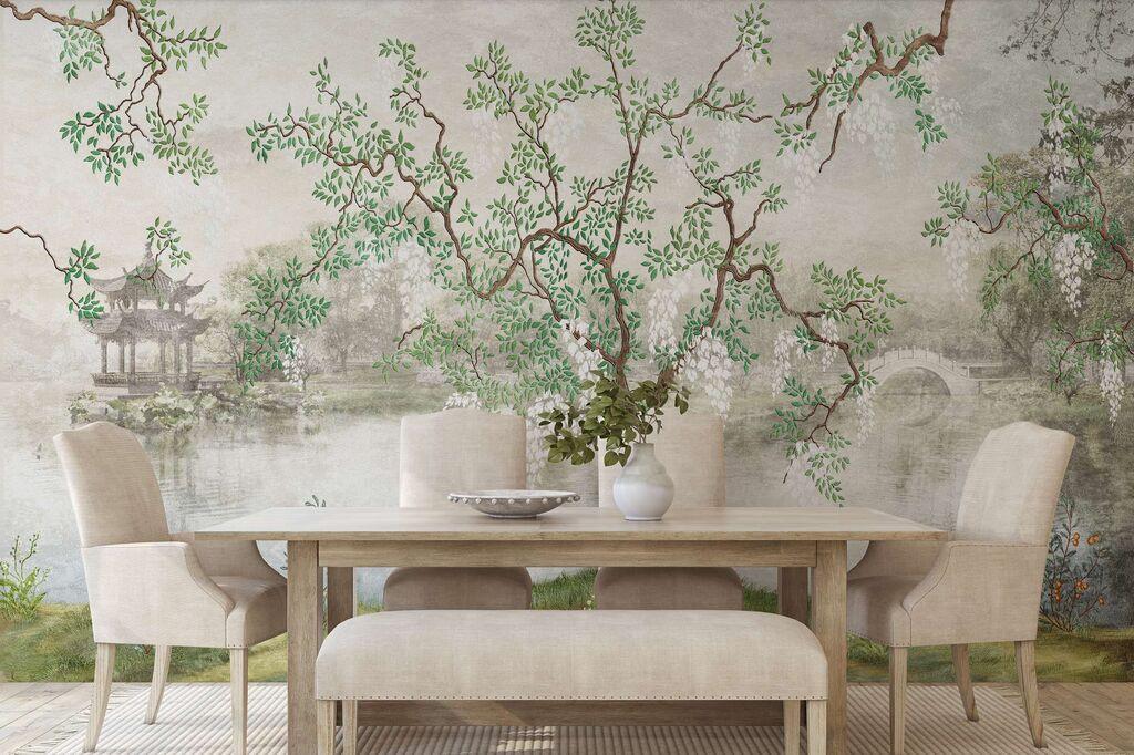 Wallity Tapete za zid MDK-00141, 100x100 cm, Šarena