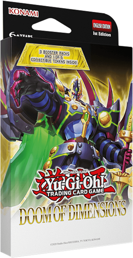 Društvena igra - Yu-Gi-Oh! - TCG Doom Of Dimensions 3 Tuckbox