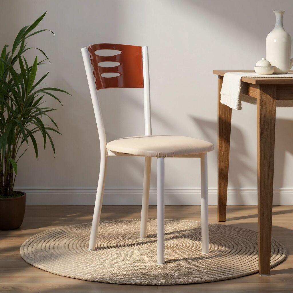 Hanah Home Set Trpezarijskih stolica Polo - 1301, 2 komada, Beli