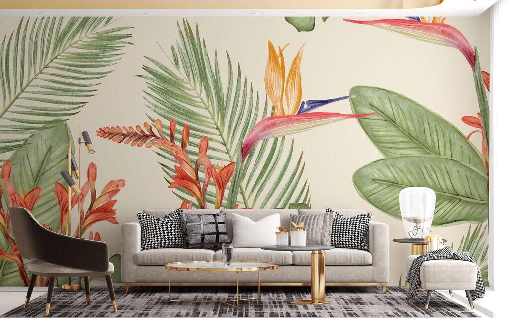 Wallity Tapete za zid MDK-00161, 100x100 cm, Šarena
