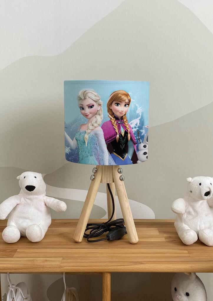 Bata i seka Dečija stona lampa Frozen, Plava