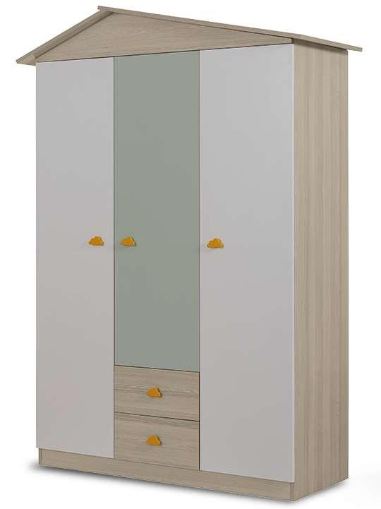 Hanah Home Ormar Ayder New, Hrast