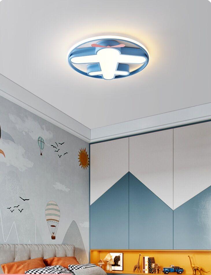 Bata i seka Dečiji luster Avion, Plavi