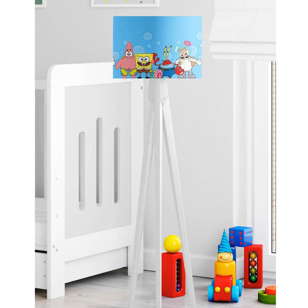 Bata i seka Dečija podna lampa Sunđer Bob, Plava