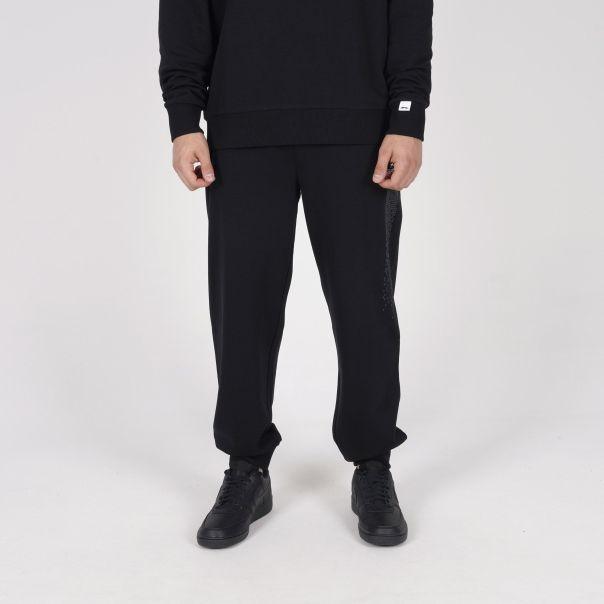 Slazenger Muški donji deo trenerke Sporty cuffed, Crni