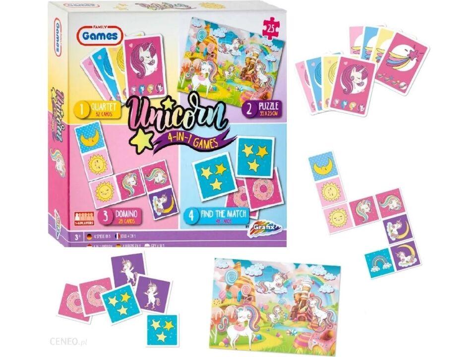 Društvena igra Jednorog 4u1