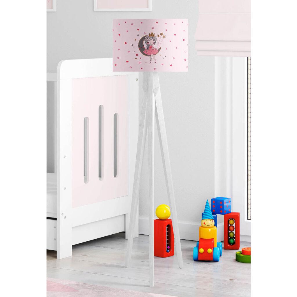 Bata i seka Dečija podna lampa Princeza, Roze
