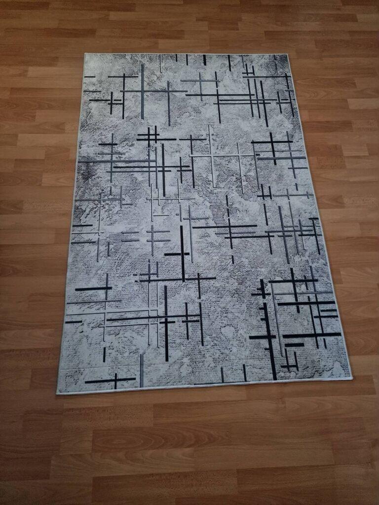 Bata i seka Tepih, 80x150cm, Sivi