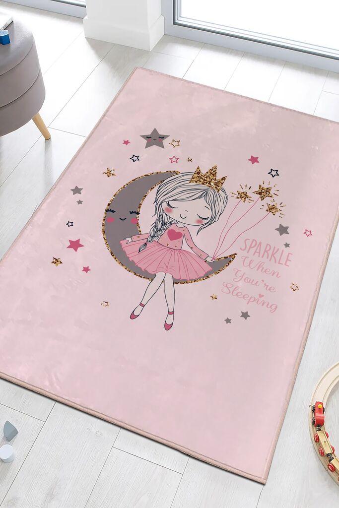 Bata i seka Dečiji tepih Princeza, 160x230cm, Roze