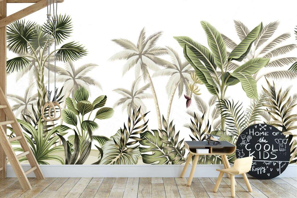 Wallity Tapete za zid MDK-00163, 100x100 cm, Šarena