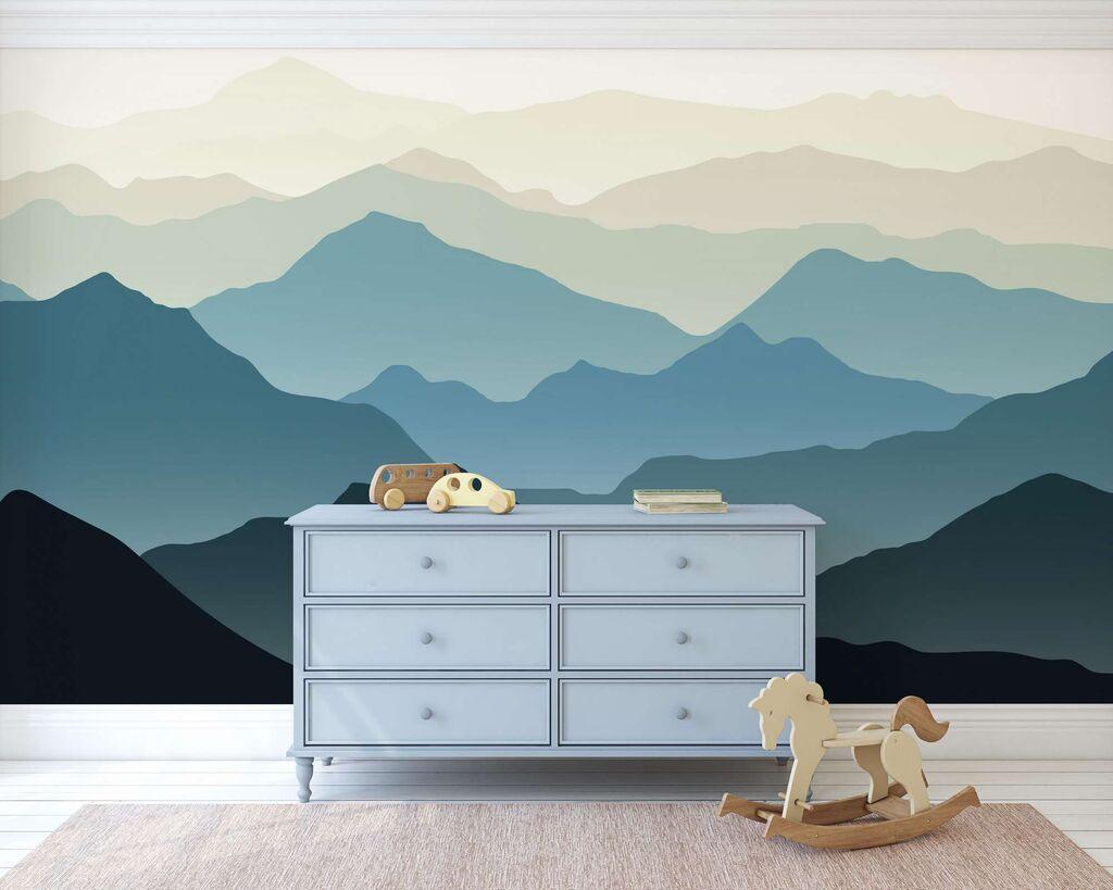 Wallity Tapete za zid MDK-00132, 100x100 cm, Šarena