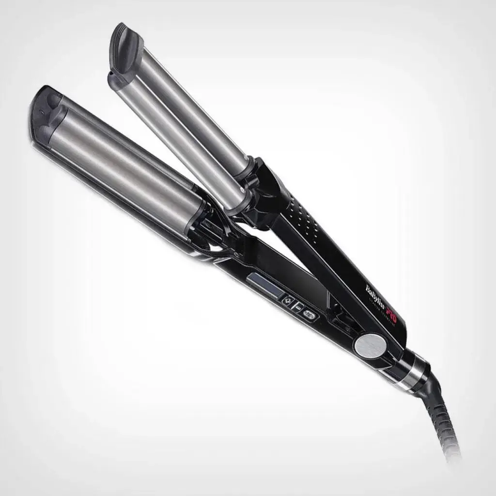 Babyliss Pro Presa za kosu Ionic 3D Waver, 80W, Crna