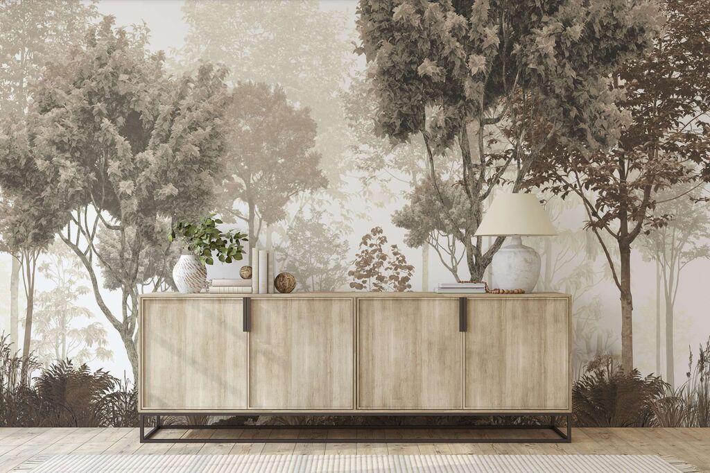 Wallity Tapeta  za zid MDK-00101, 100x100 cm, Šarena