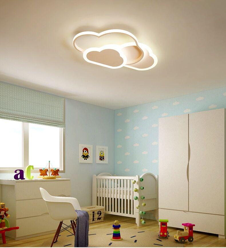 Bata i seka Dečiji luster Oblak, Beli