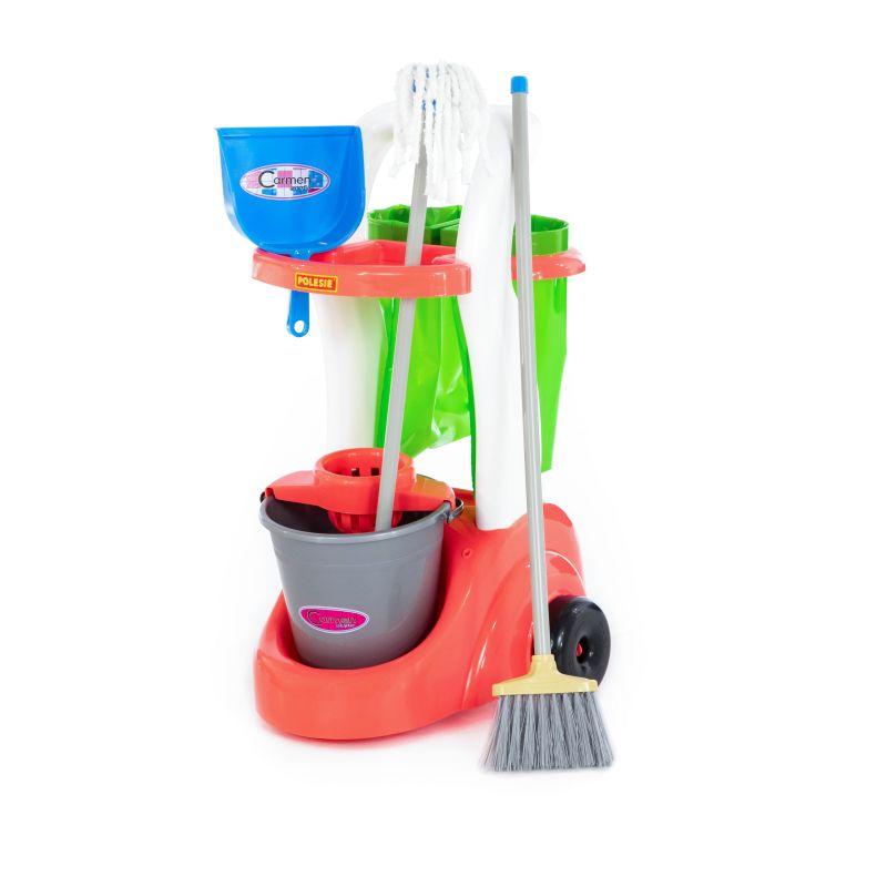 POLESIE Igračka Kolica za čišćenje i higijenu, Šarena