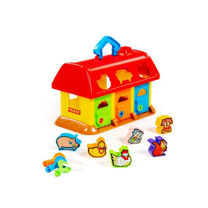 POLESIE Umetaljka Kućica za ljubimce, Šarena