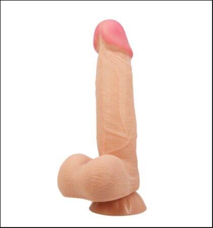 Realistični dildo Najm, 21.8cm, Boja kože