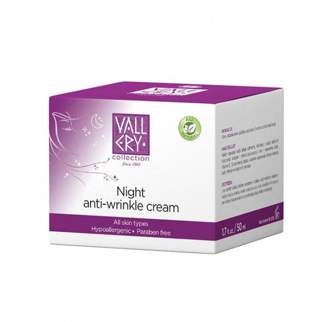 Vallery Noćna krema protiv bora, 50 ml
